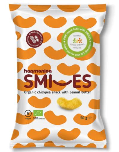 HRM,Chickpea Snack with Peanut Butter,50g