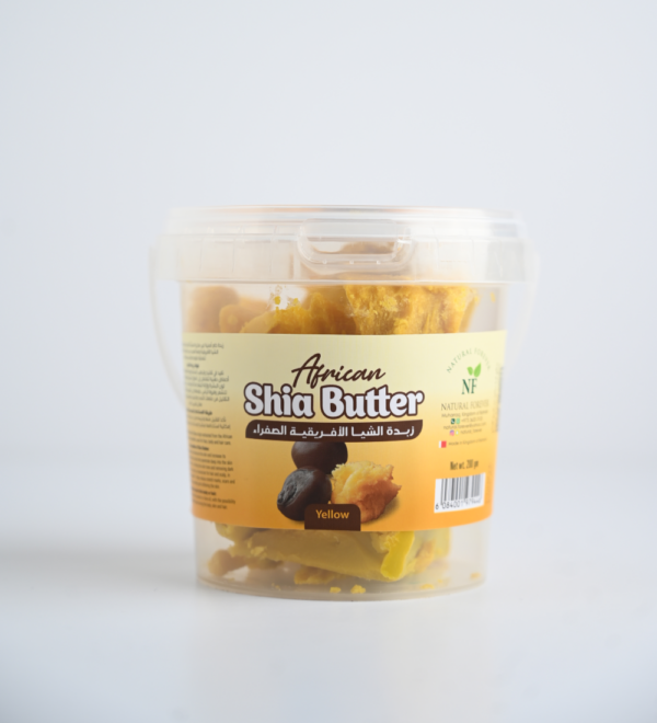 Natural Forever, African Shia Butter Yellow, 200g