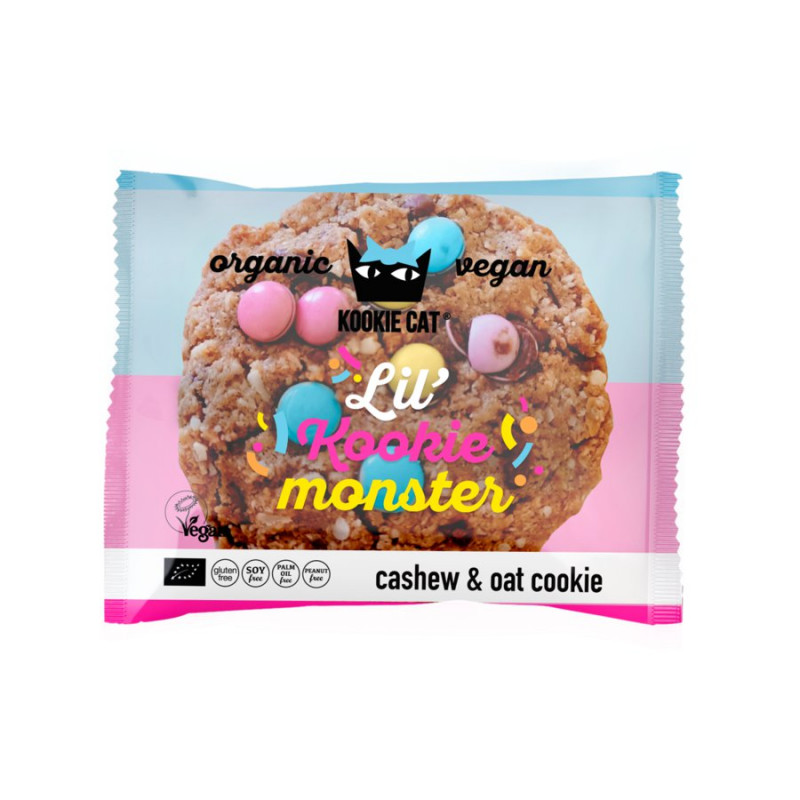 So Kookie Cat, Cookie With Vanilla & Color Choco candies, 50 g