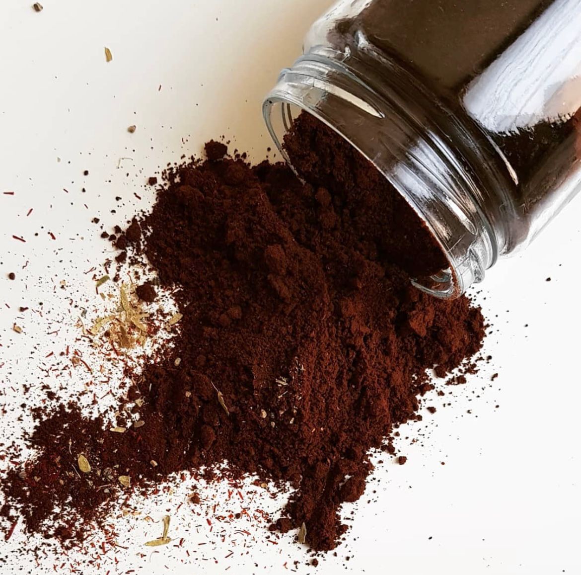 My healthy jars , Date Seeds Coffee with cardamom and saffron, 250 g