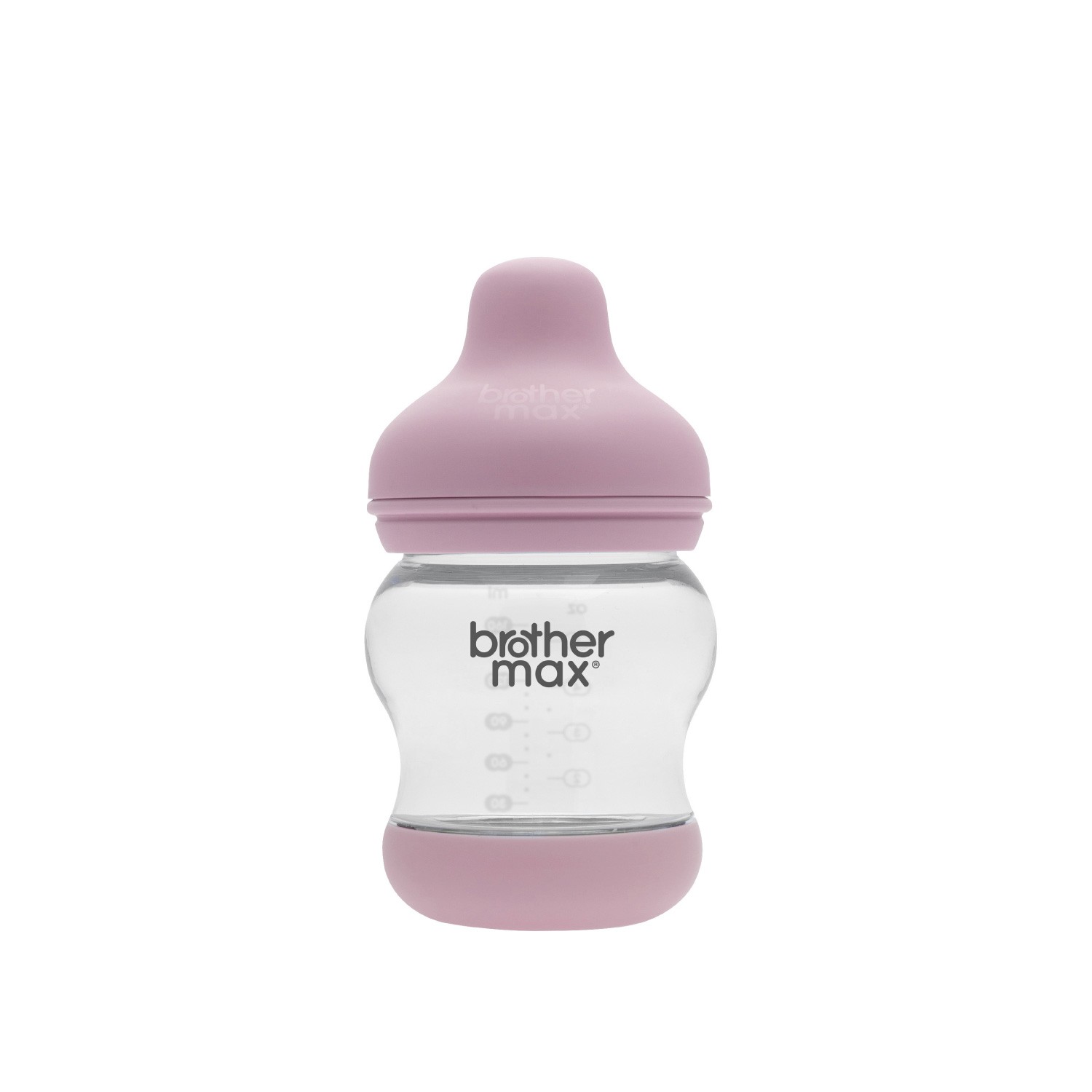 Brother max, Feeding Bottle , Anti-colic ,Pink color, 160ml/5oz