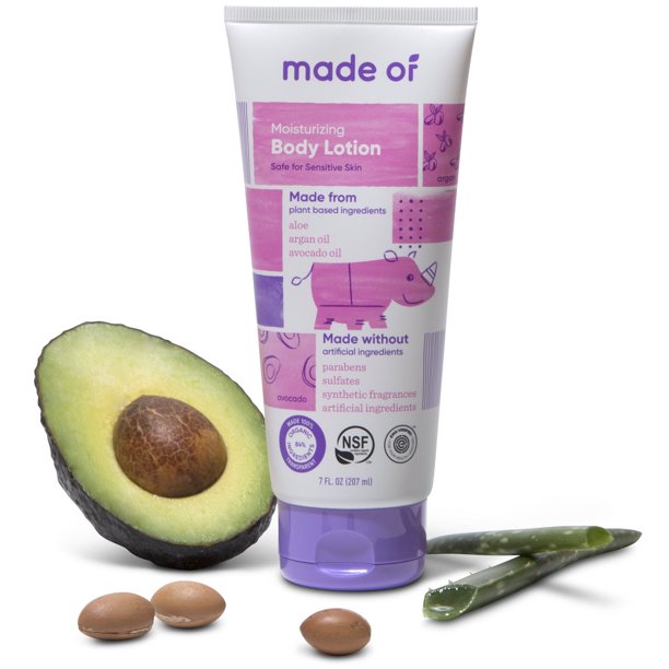 Made of , Moisturizing and body lotion for baby  , 207ml