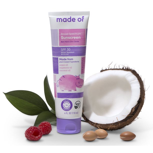 Made of , Sunscreen SPF 30 , Water Resistant , 118 ml