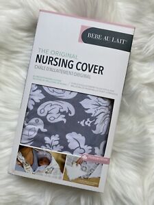 Bebe Au Lait , Cotton Nursing Cover , Chateau Silver
