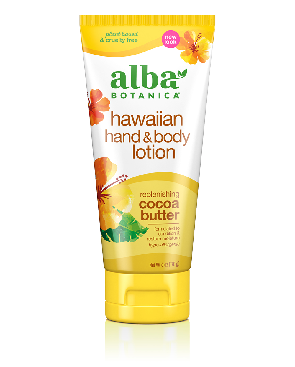 Alba Botanica , Hand & body lotion , cocoa butter , 198 ml