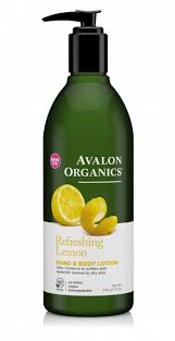 Avalon Organics , Hand & body lotion , Nourishing , Refreshing Lemon , 340 g